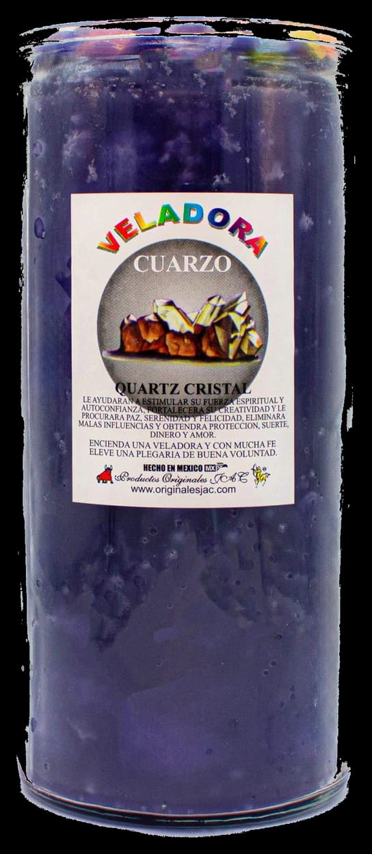 Veladora CUARZO - Veladora Aroma - Jumbo