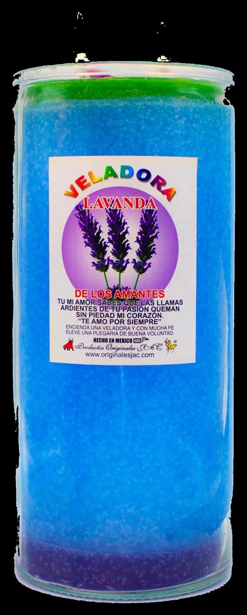 Veladora LAVANDA - Veladora Aroma - Jumbo