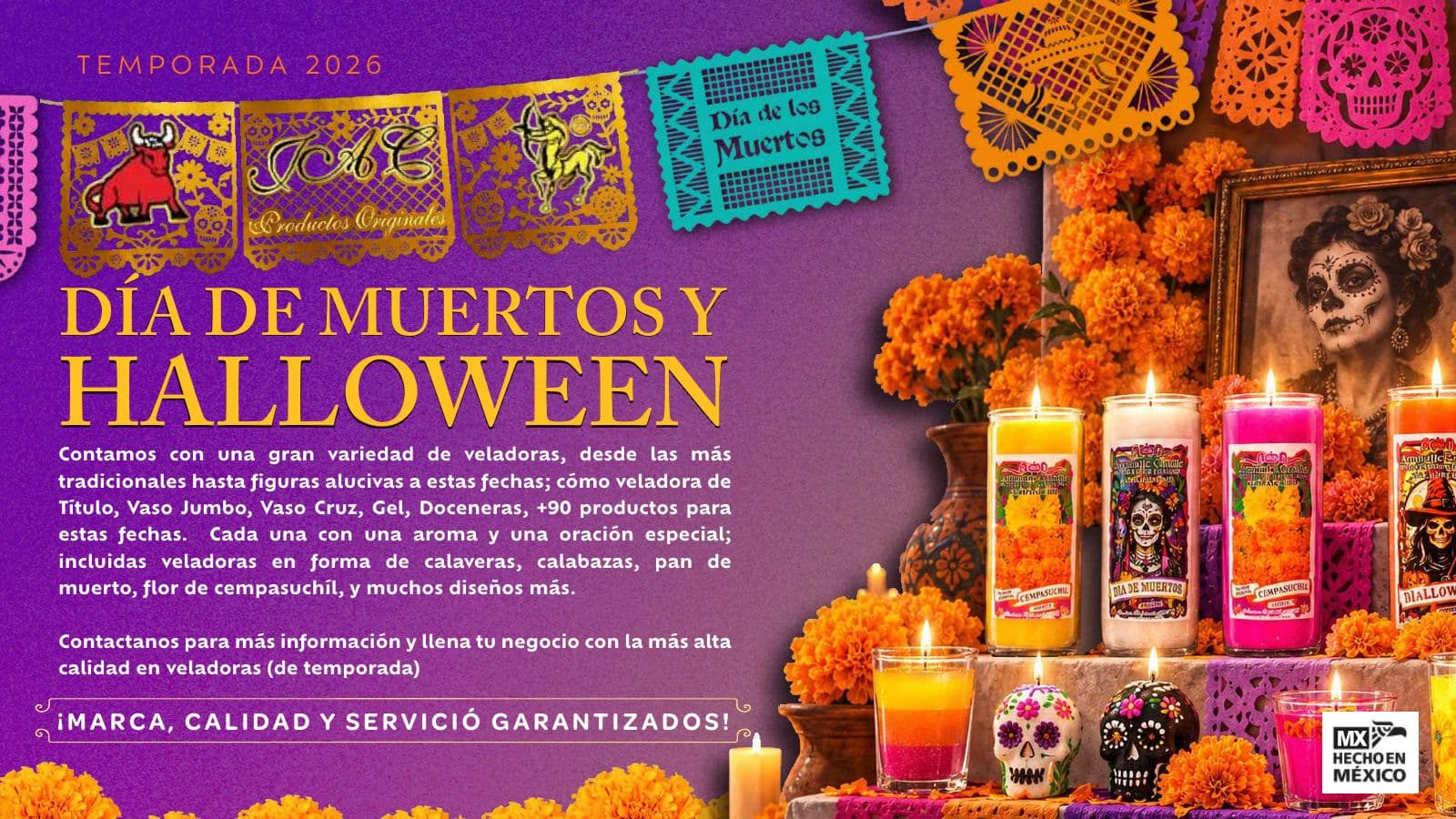 Catálogo Día de Muertos y Halloween 2026 — página 1
