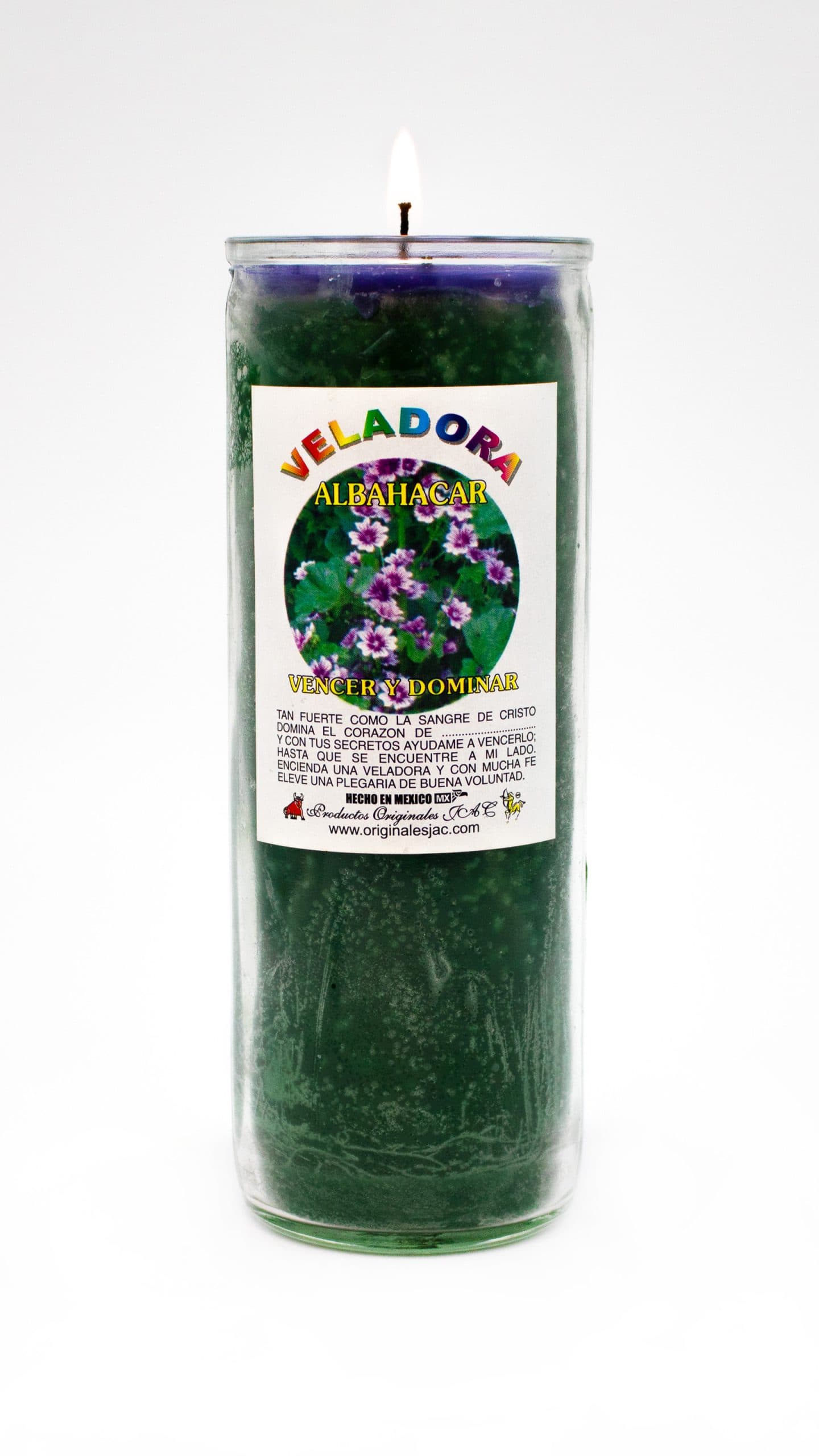 ALBAHACAR - Veladora Aroma