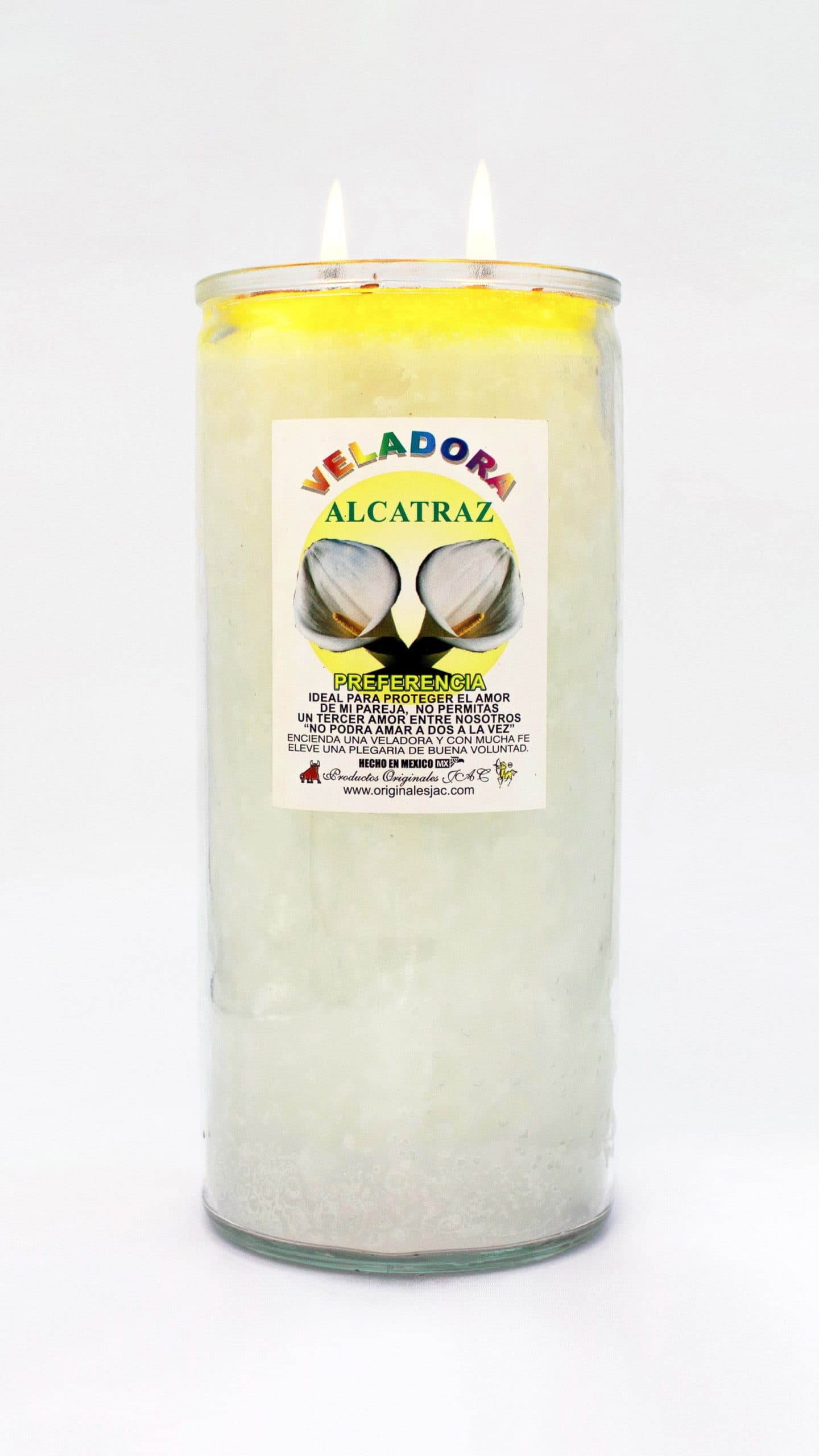 ALCATRAZ - Veladora Aroma - Jumbo