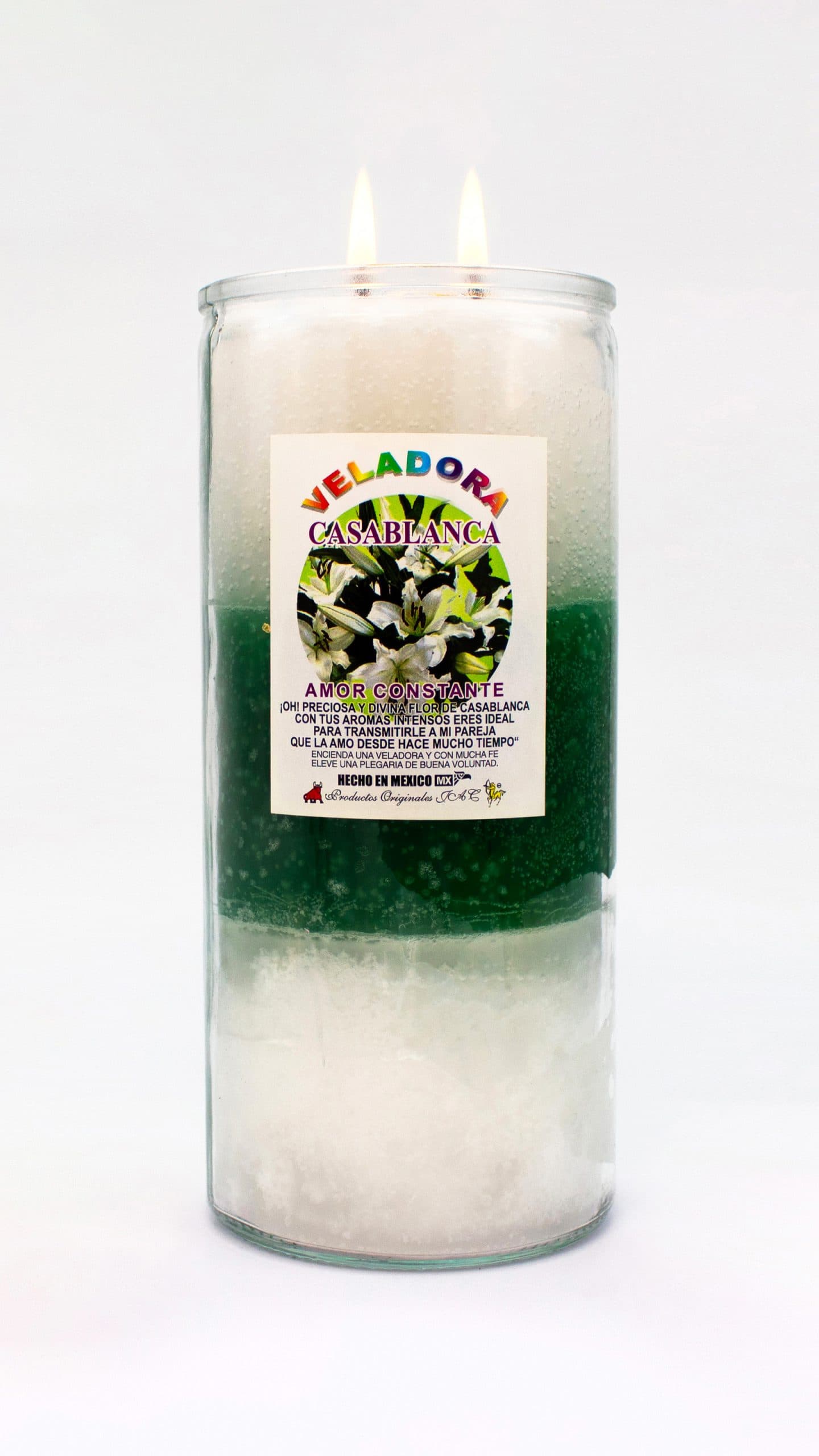 CASABLANCA - Veladora Aroma - Jumbo