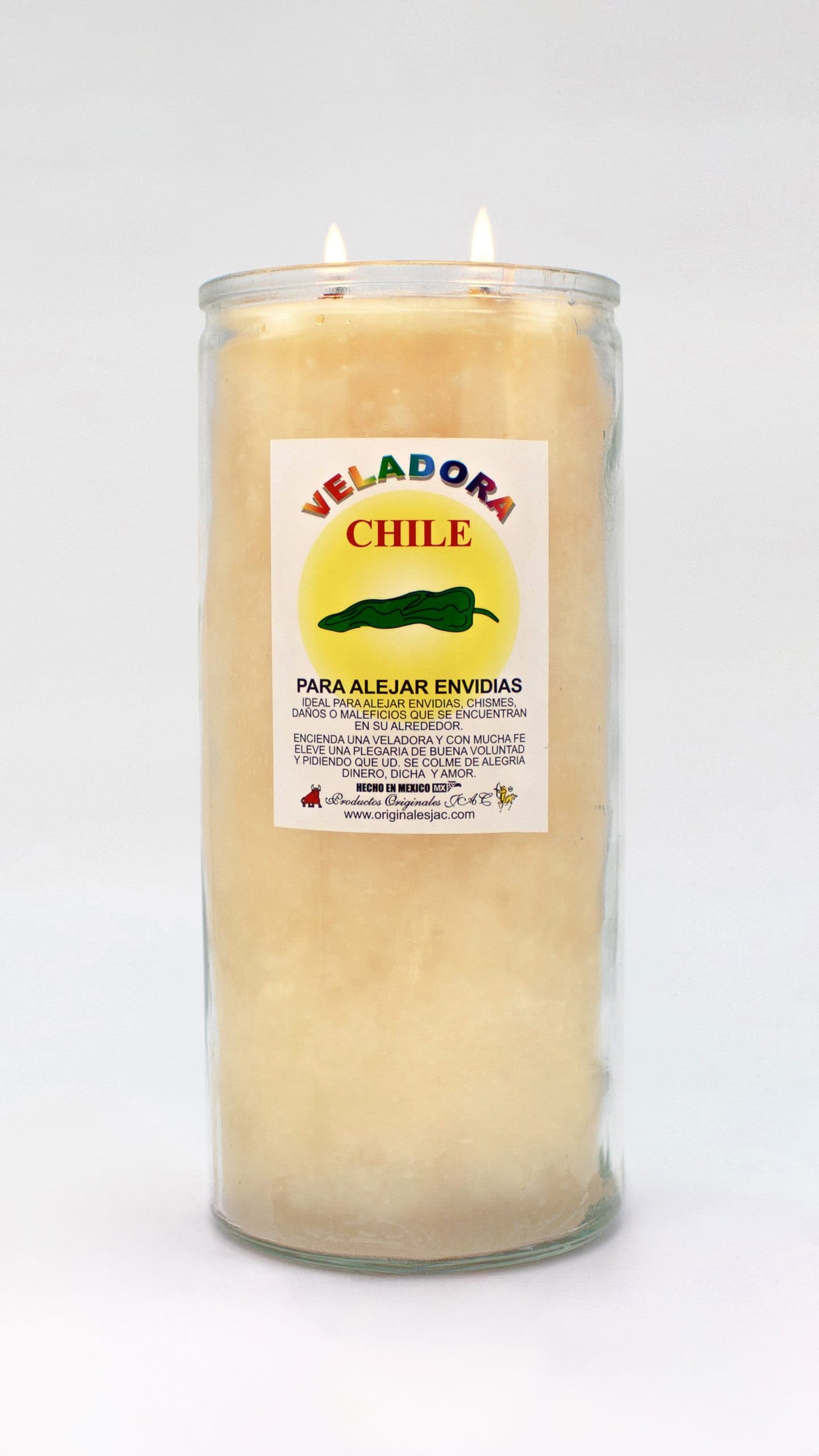 CHILE BLANCO - Veladora Aroma - Jumbo