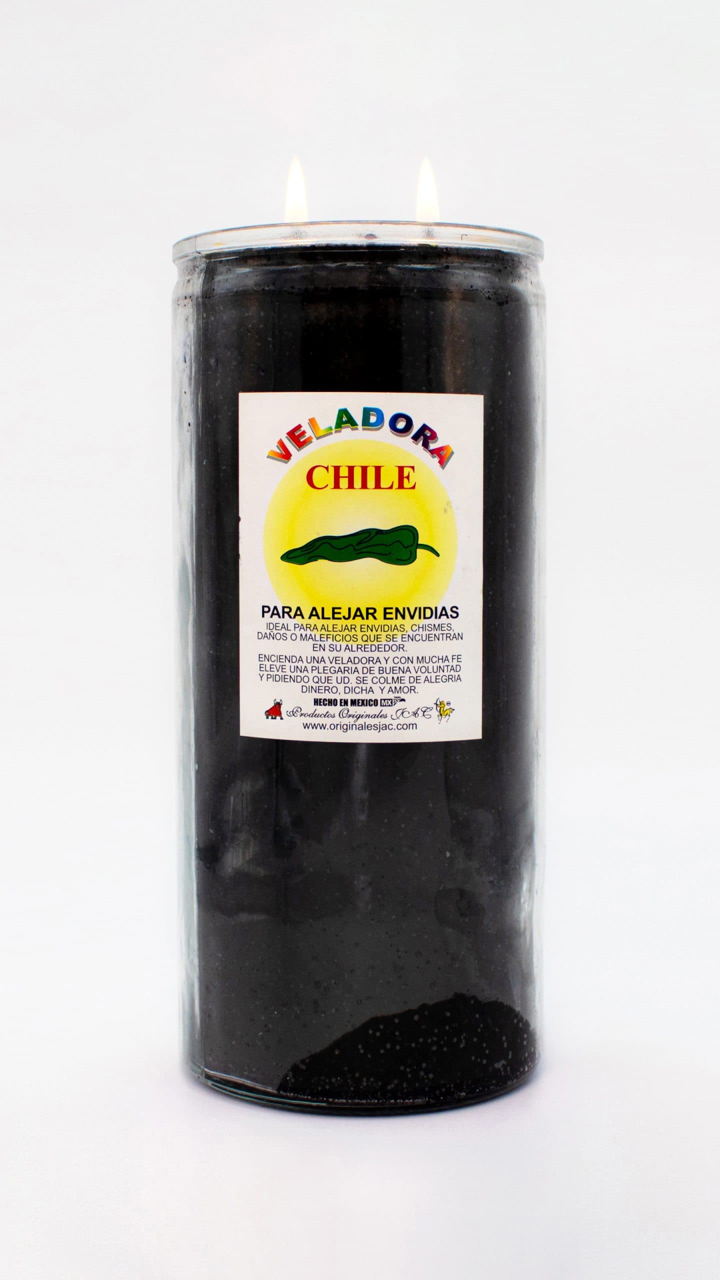 CHILE NEGRO - Veladora Aroma - Jumbo