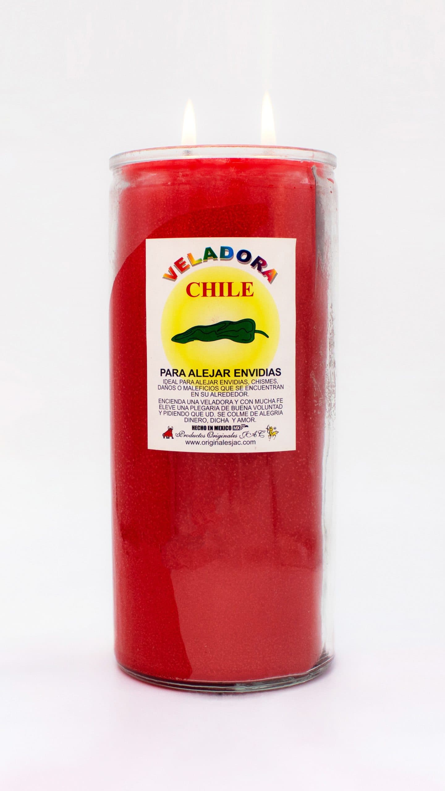 CHILE ROJO - Veladora Aroma - Jumbo