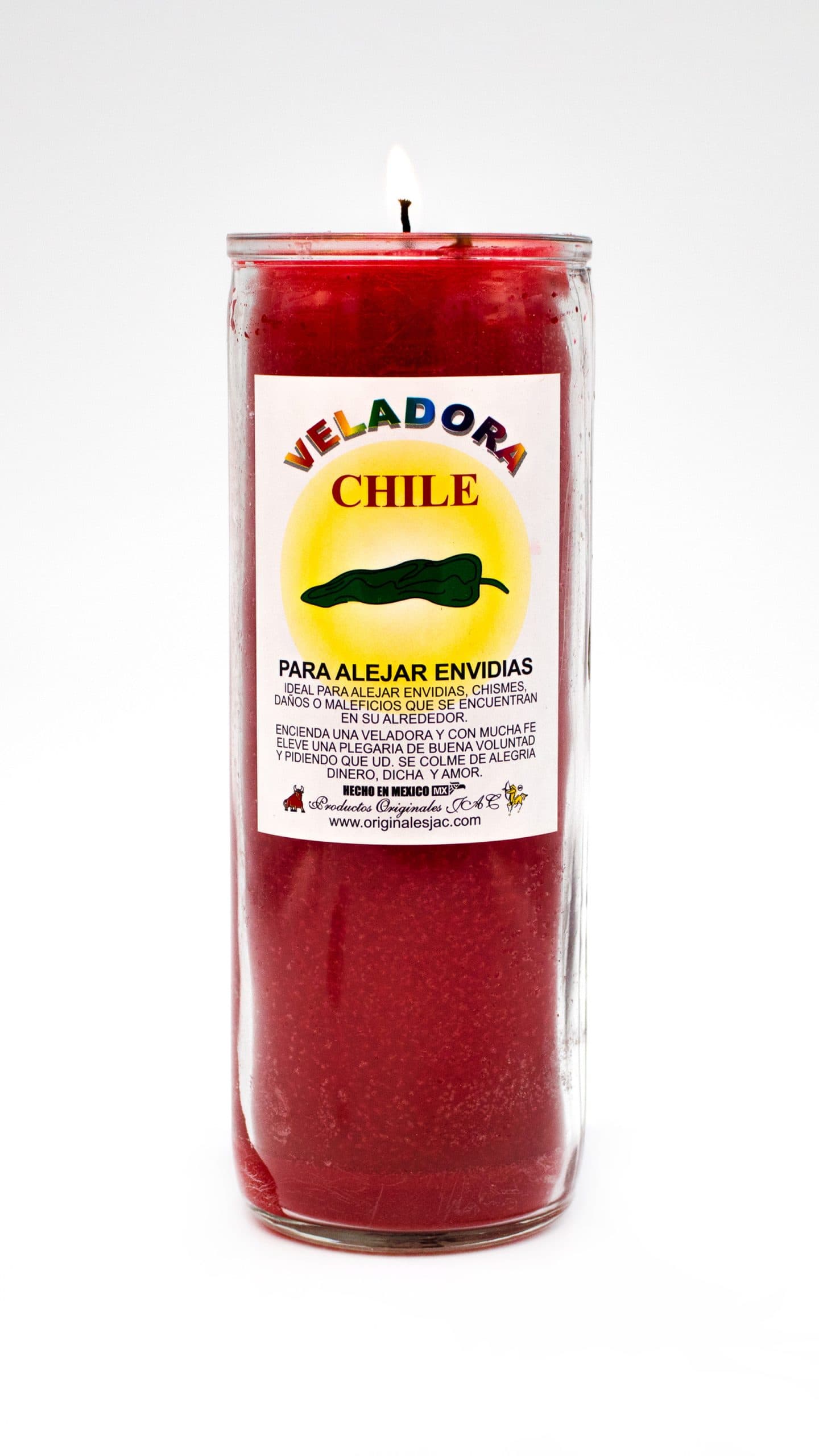 CHILE ROJO - Veladora Aroma