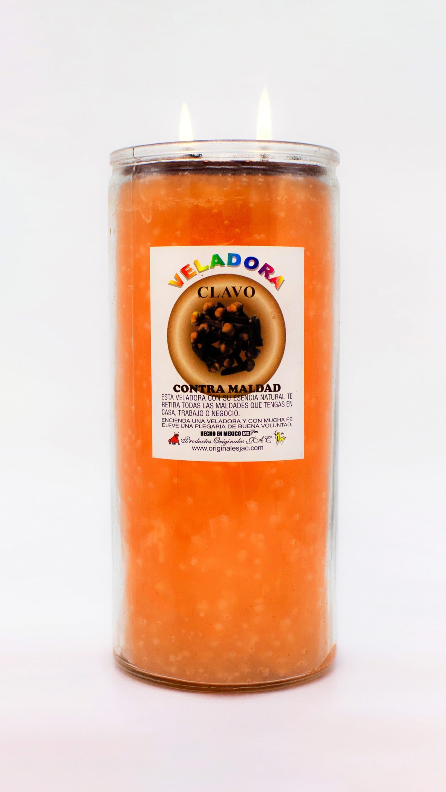 CLAVO - Veladora Aroma - Jumbo