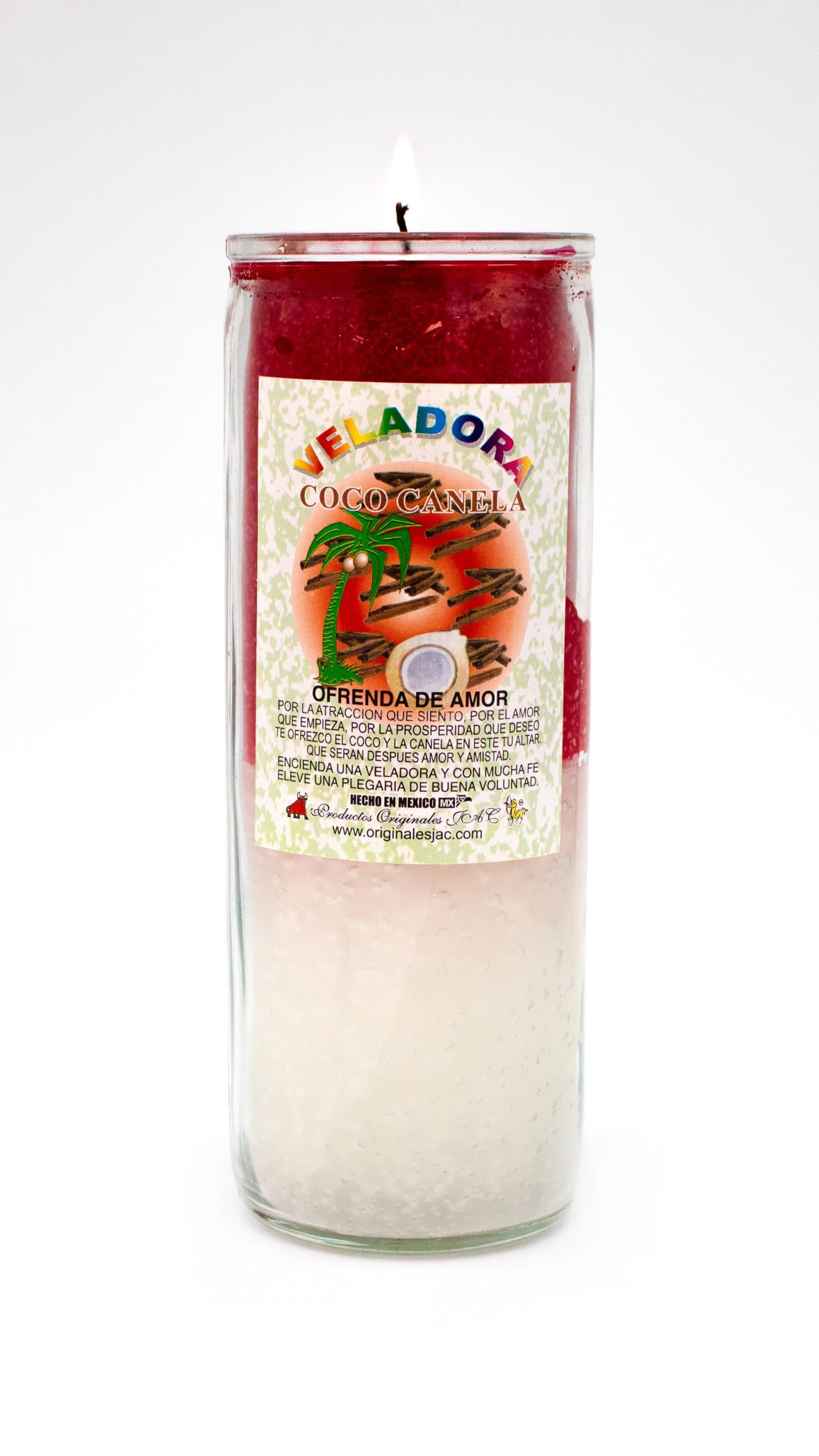 COCO CANELA - Veladora Aroma