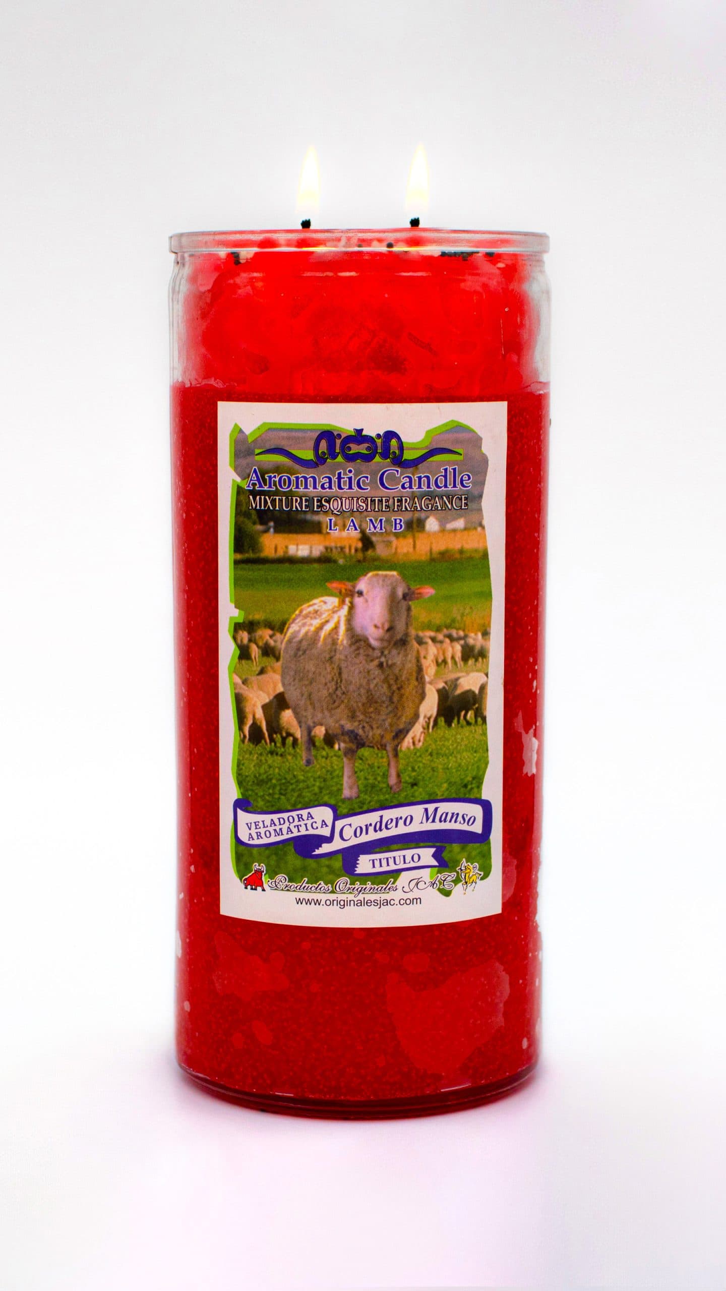 CORDERO MANSO 2 - Veladora Título - Jumbo