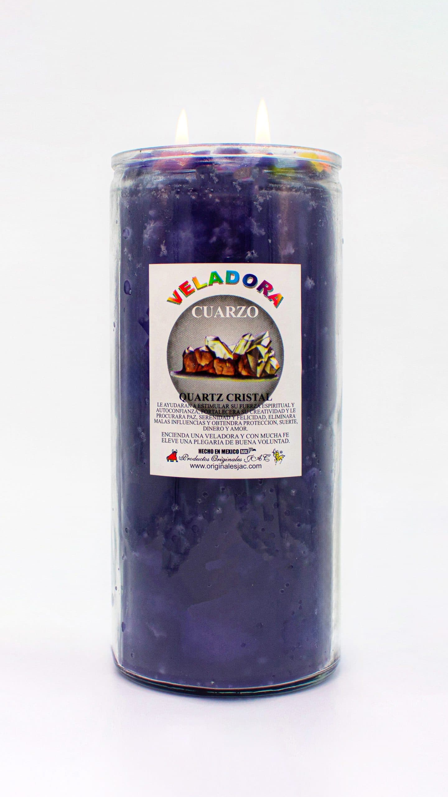 CUARZO - Veladora Aroma - Jumbo