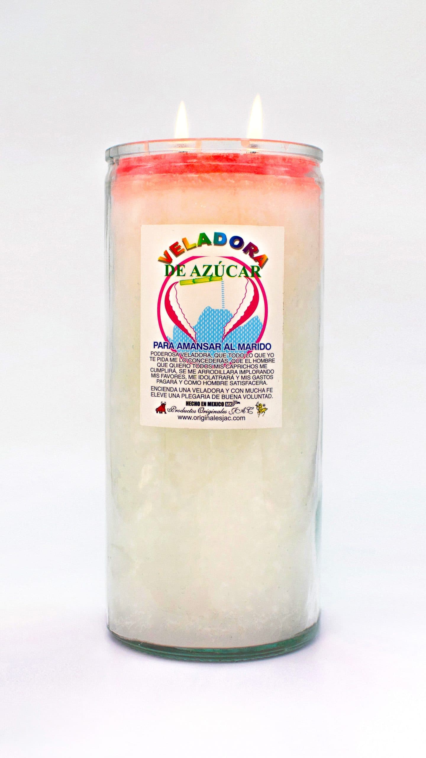 DE AZUCAR - Veladora Aroma - Jumbo