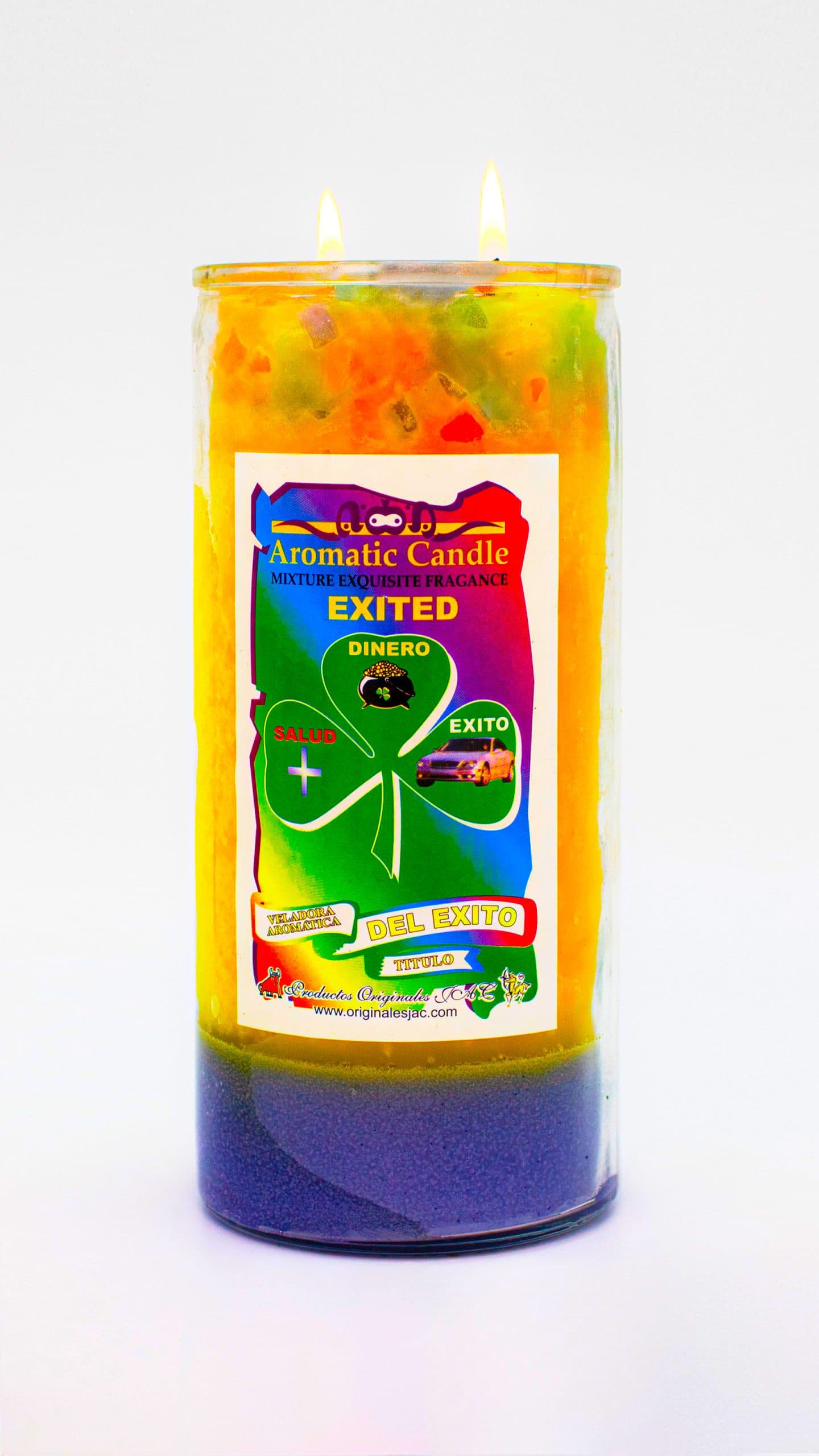 DEL EXITO - Veladora Titulo - Jumbo