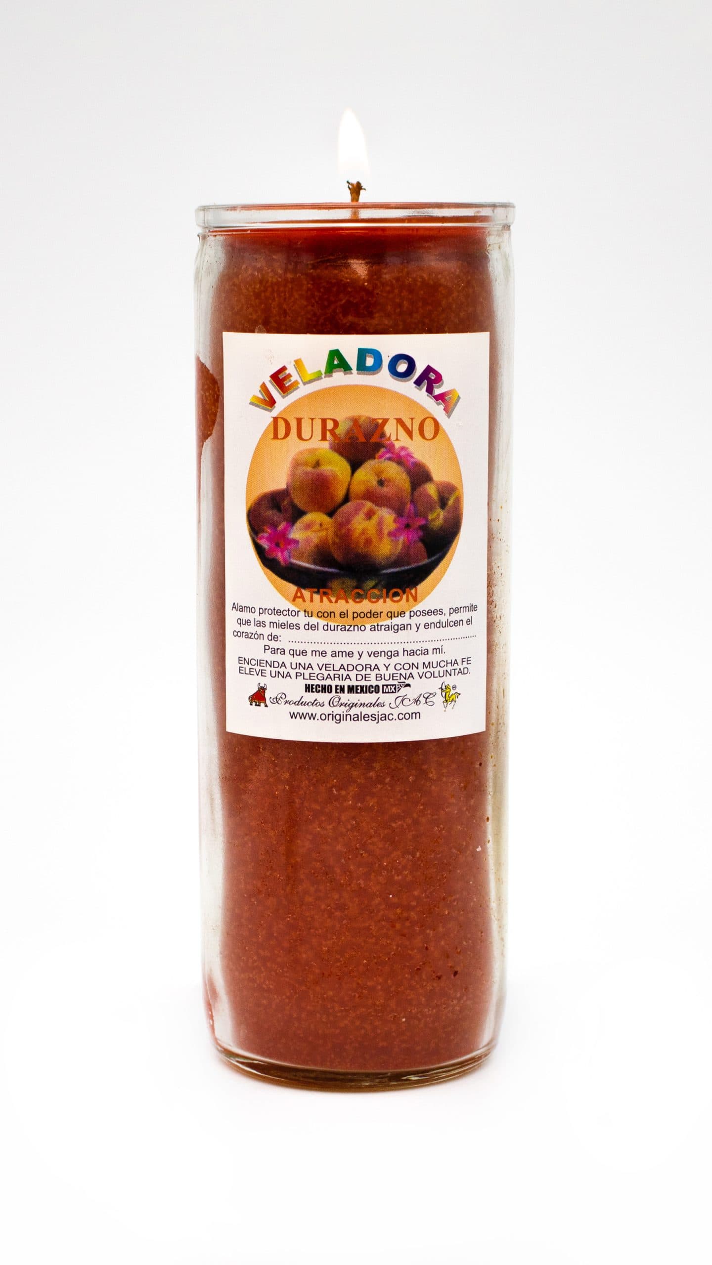 DURAZNO - Veladora Aroma