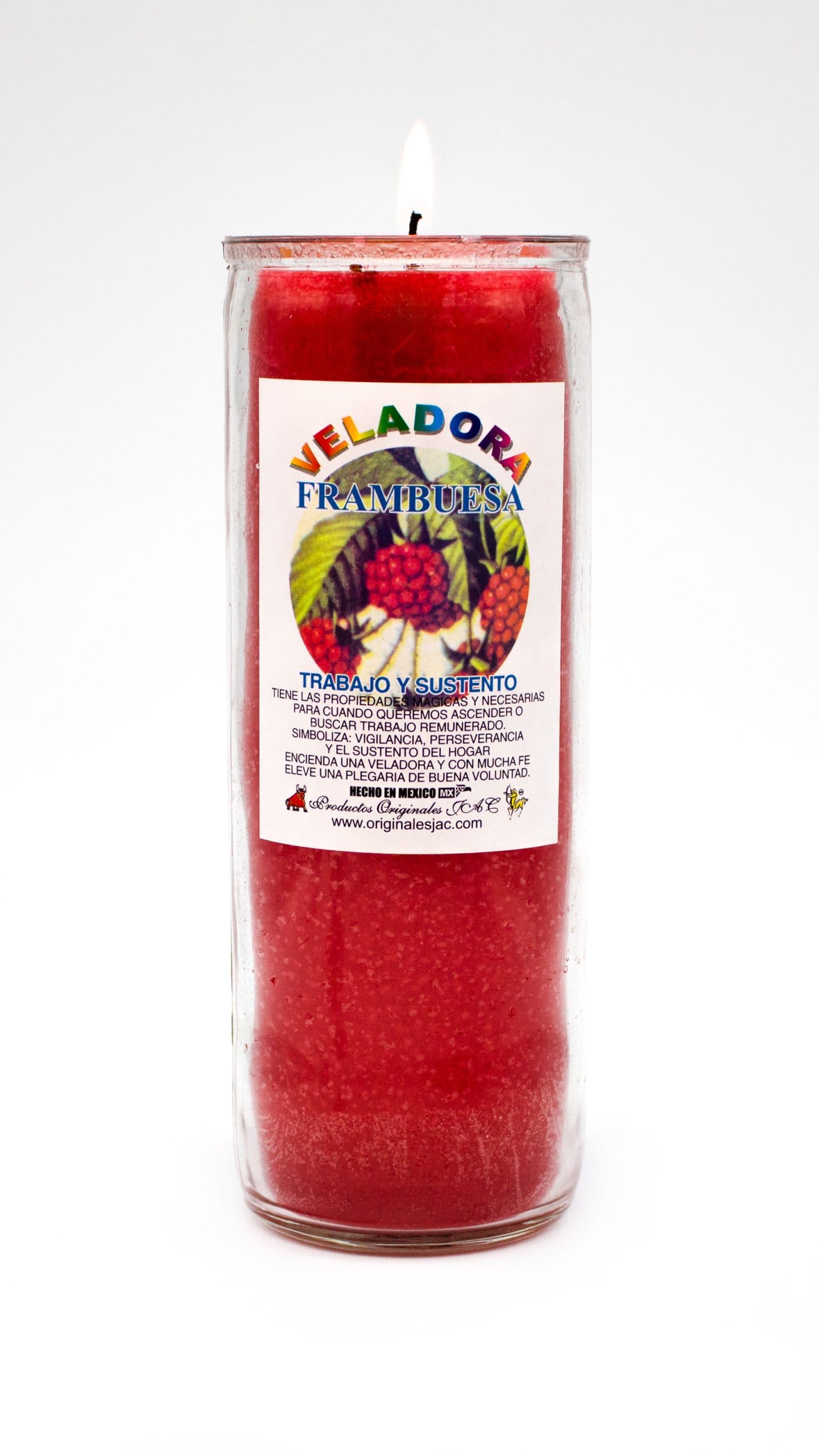 FRAMBUESA - Veladora Aroma