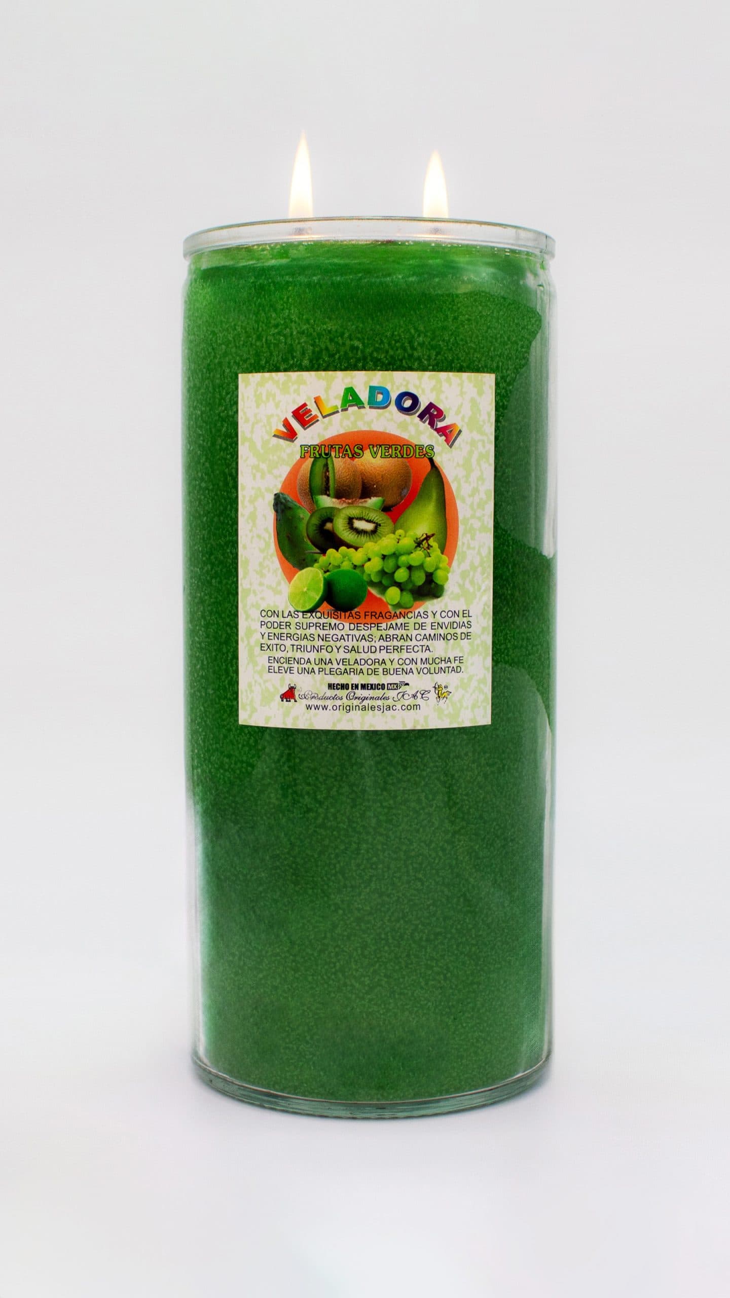 FRUTAS VERDES - Veladora Aroma - Jumbo