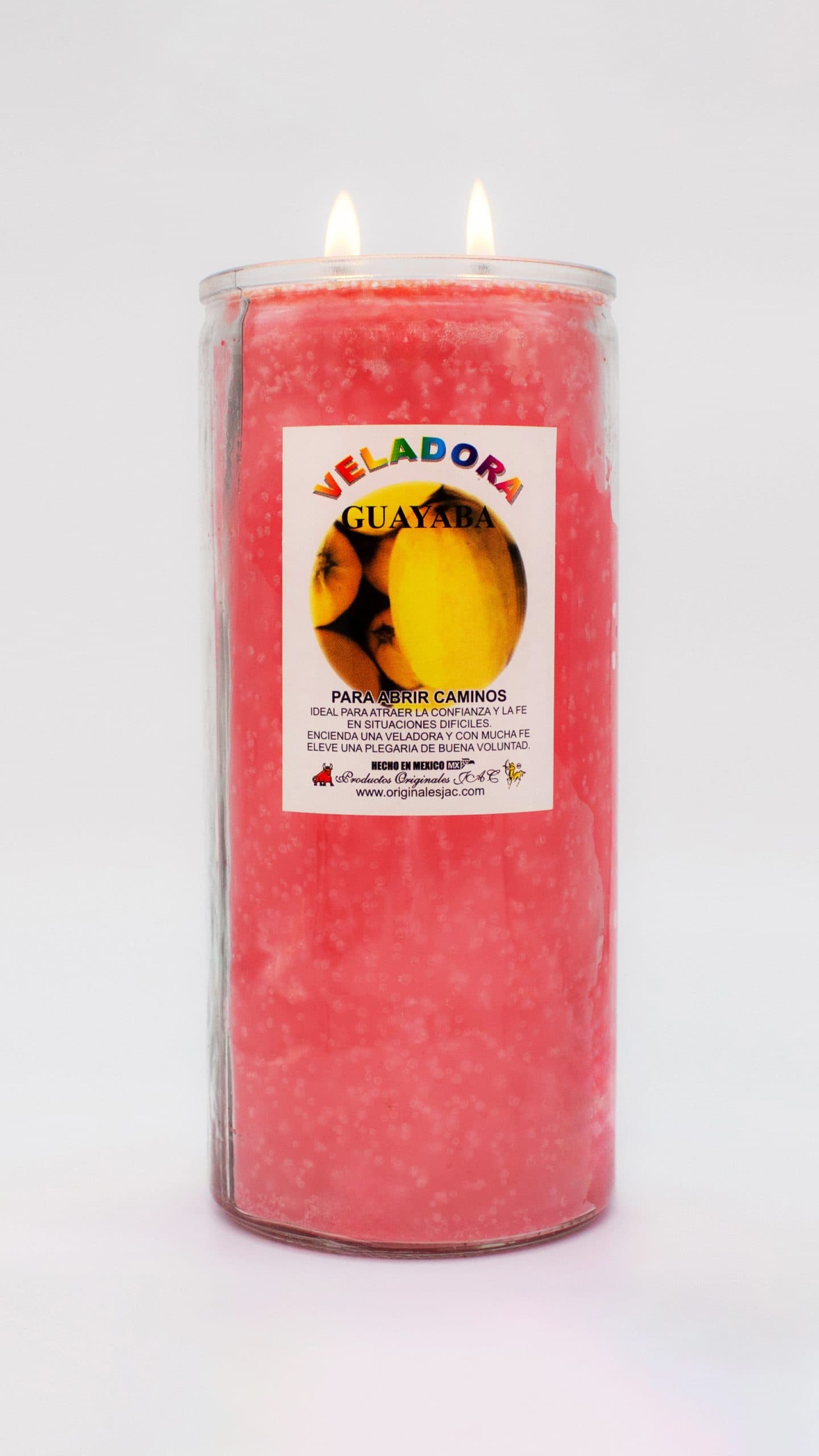 GUAYABA - Veladora Aroma - Jumbo