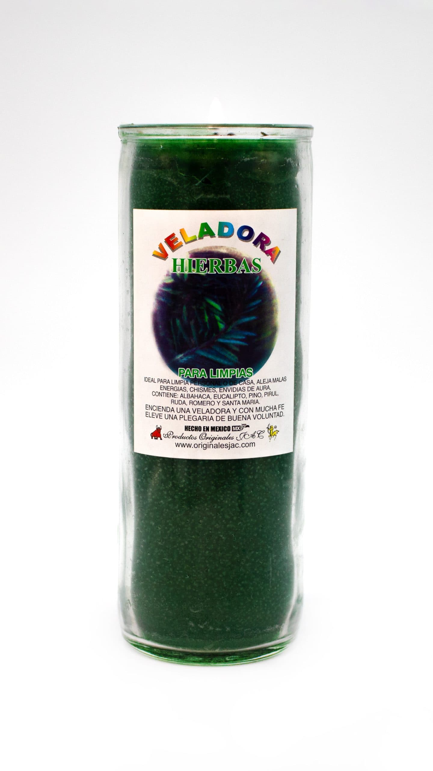 HIERBAS - Veladora Aroma