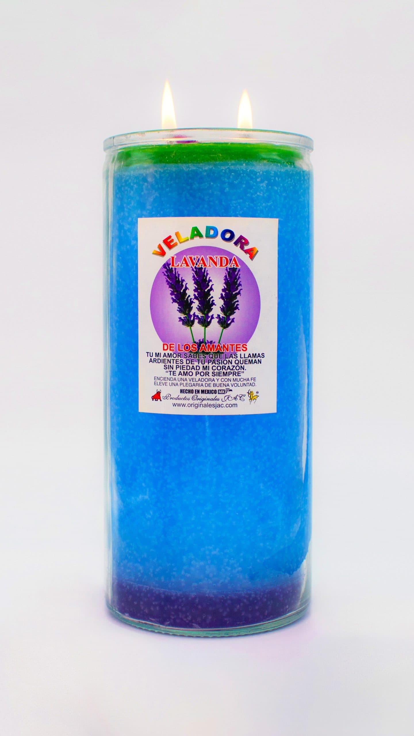 LAVANDA - Veladora Aroma - Jumbo