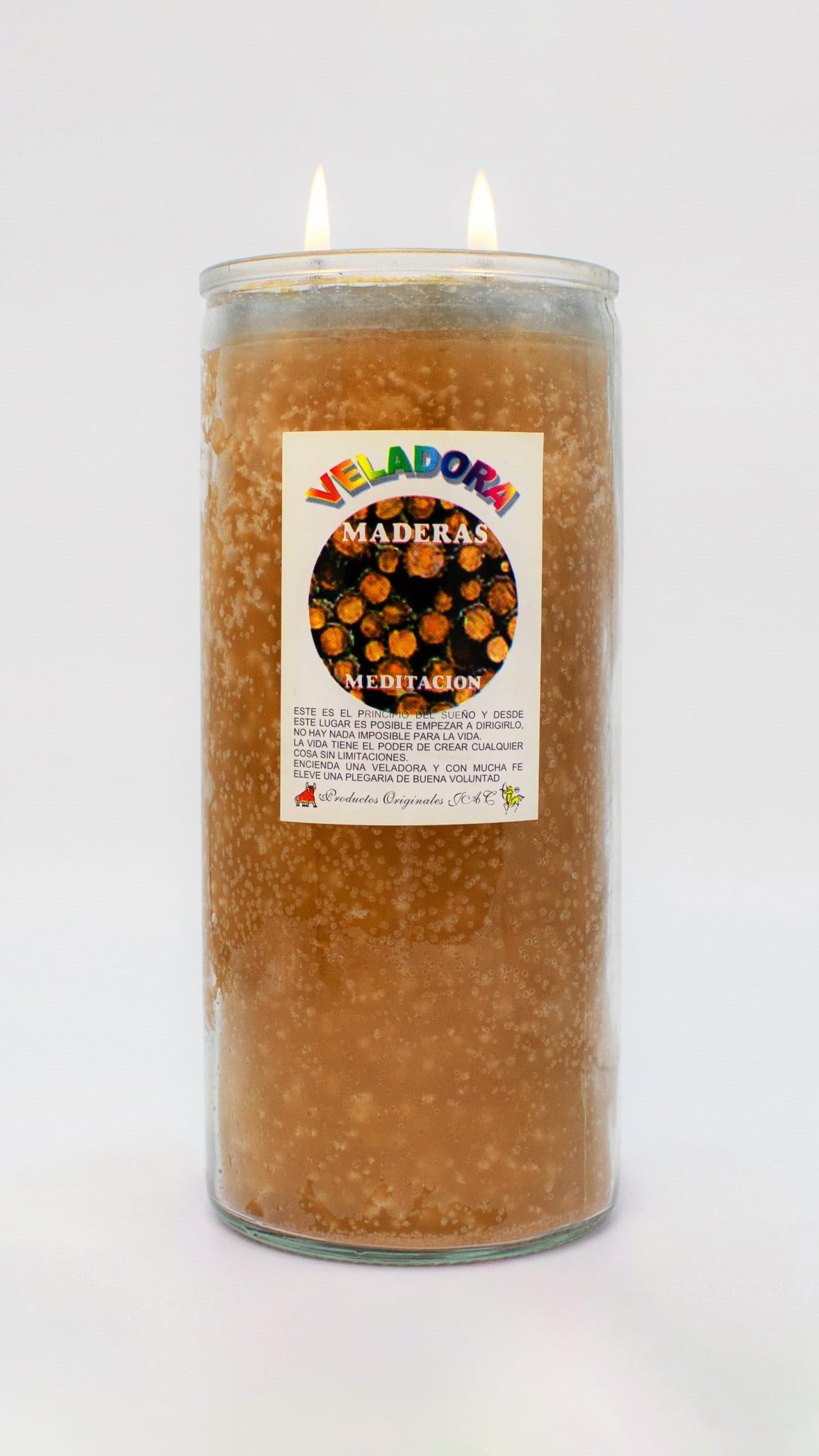 MADERAS - Veladora Aroma - Jumbo