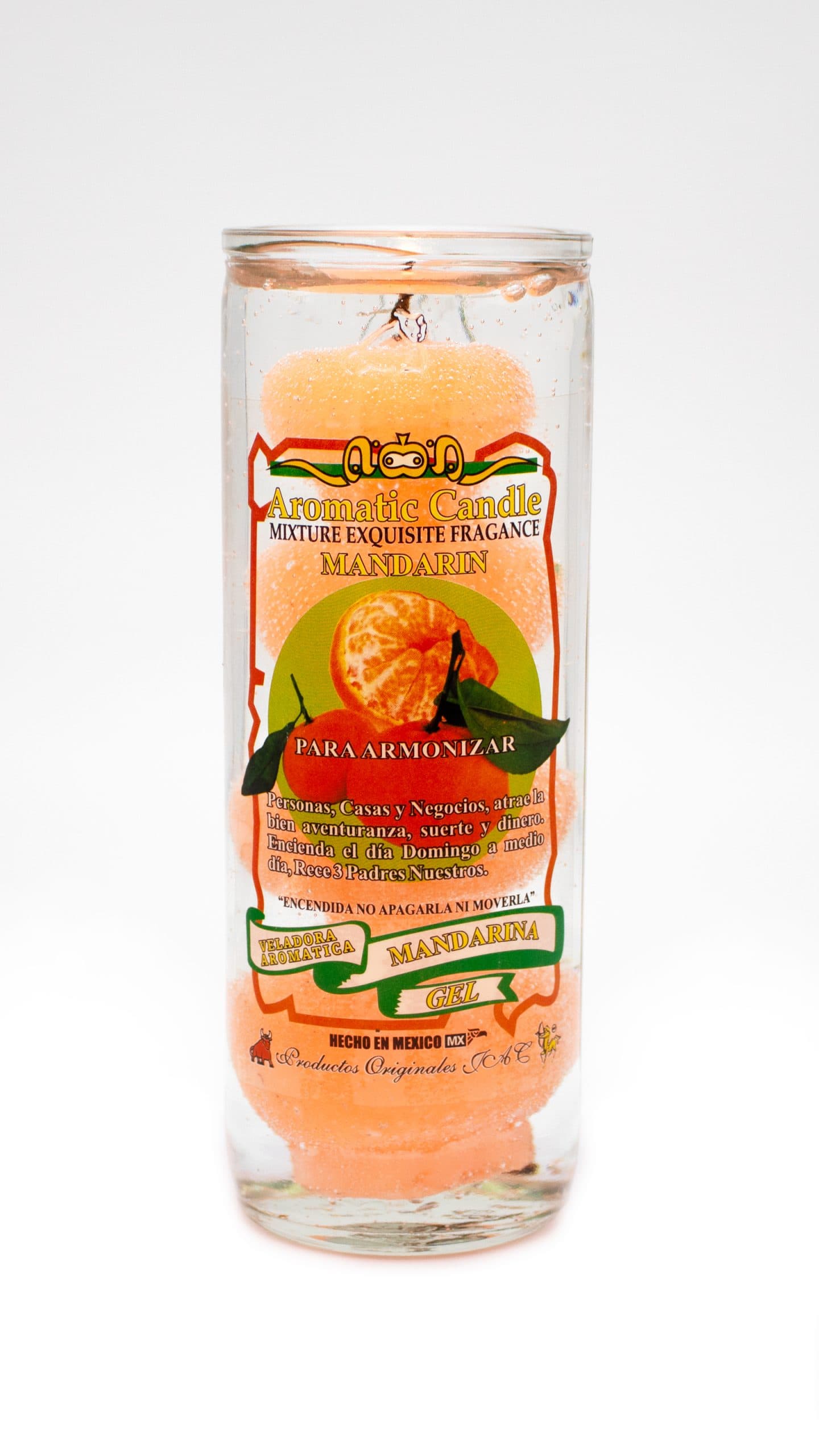 MANDARINA - Veladora Gel