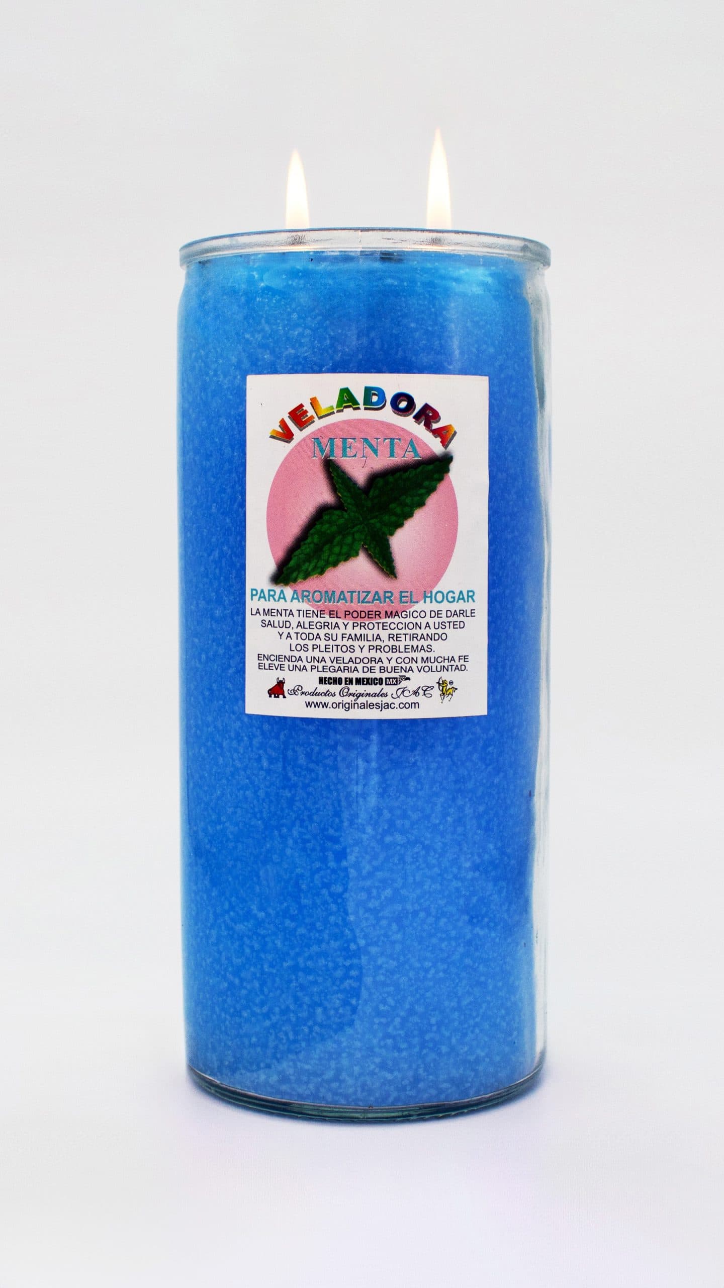 MENTA - Veladora Aroma - Jumbo