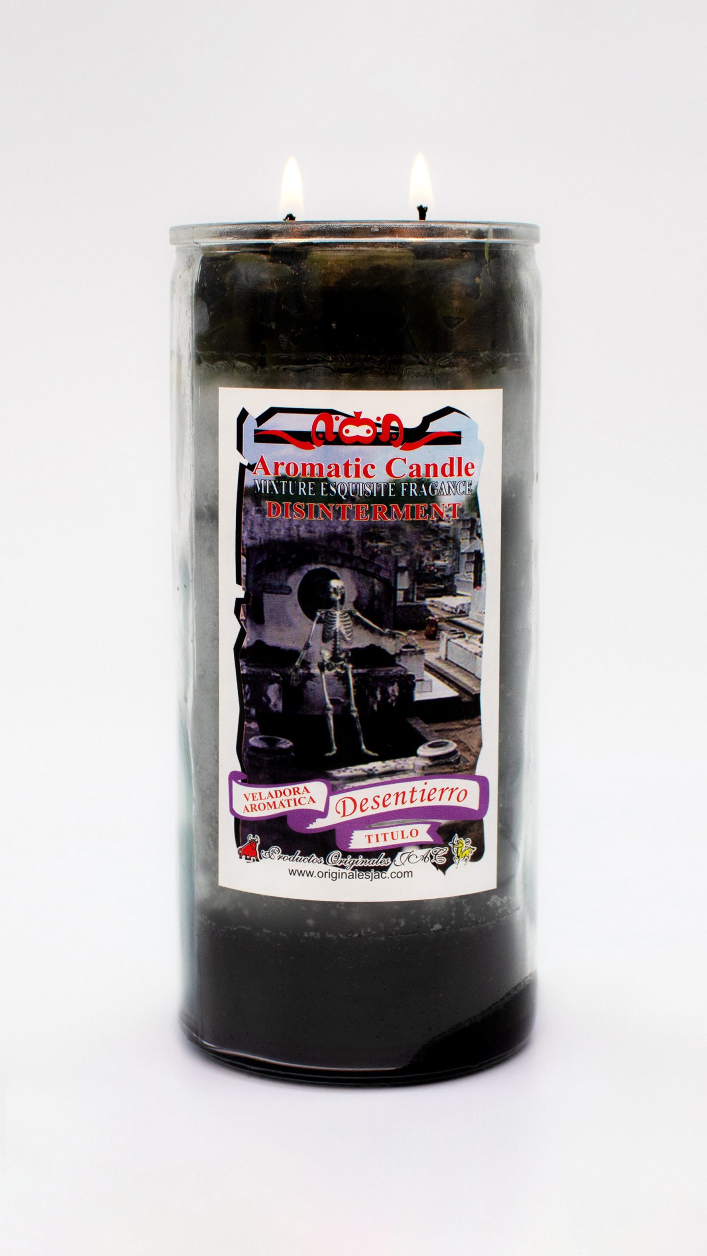 DESENTIERRO Veladora Titulo Jumbo
